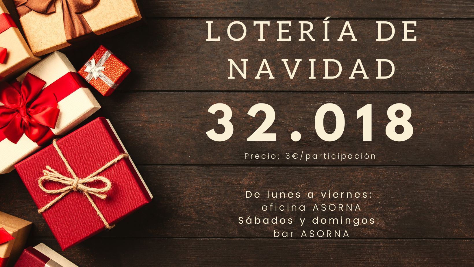 Lotería Navidad Asorna